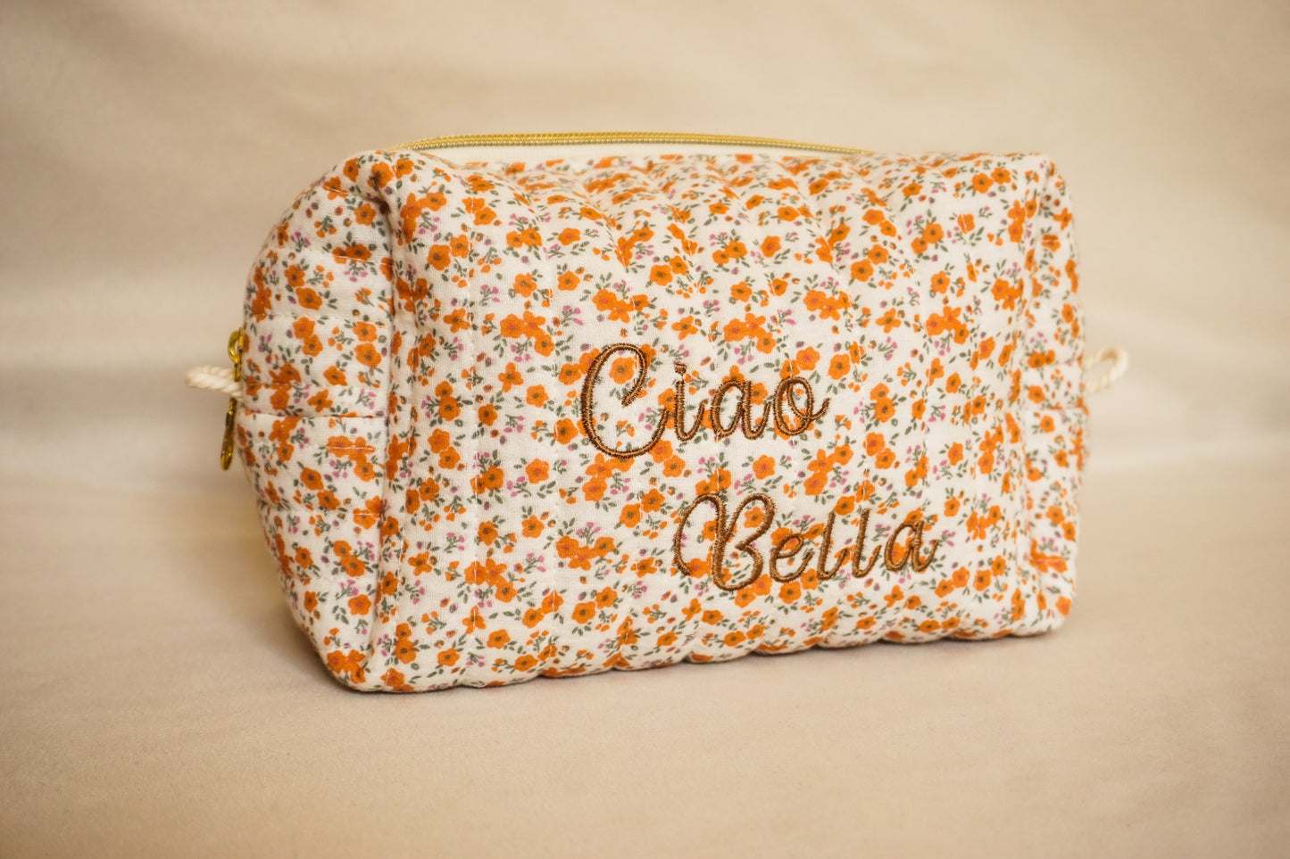 A BRODER - Trousse de Toilette - Gaze de Coton