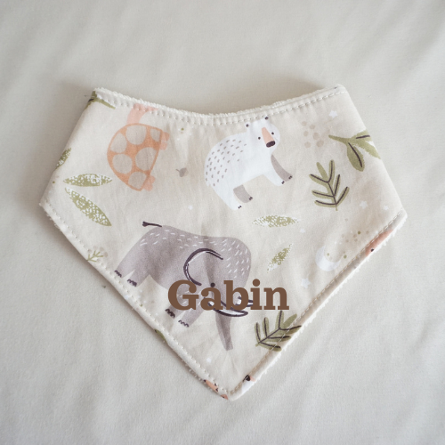 A BRODER - Bavoir Bandana